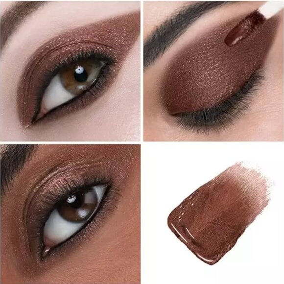 HAUS LABS by Lady Gaga GLAM ATTACK Liquid Shimmer Powder ALL DAY Eye Color RYE - Picture 2 of 7